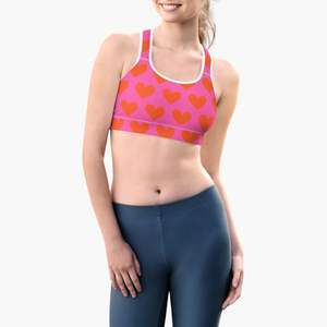 Sujetador Deportivo Sublimado Transpirable Personalizado al por Mayor para Gimnasio, Verano, Deportes, Fitness, Running y Yoga para Mujer - Product Image 5