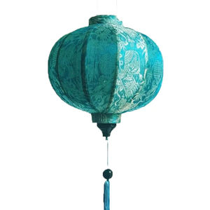 Fabricant polyvalent de lanternes en papier de soie pour l'éclairage des chambres d'hôtels de charme, la décoration élégante des entrées de restaurants, utilisant du bambou. - Product Image 1