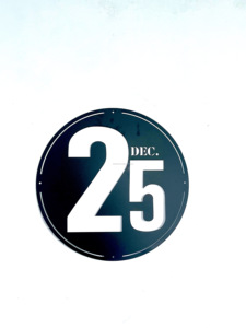ป้ายกวางเรนเดียร์คริสต์มาสทันสมัยเคลือบทองคุณภาพสูง ตัดด้วยเลเซอร์ตามสั่ง ตกแต่งบ้าน ระเบียง รางวัล ที่จอดรถ จัดส่งตรง - Product Image 4