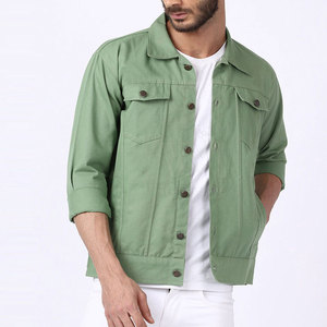 Veste d'hiver confortable, respirante et légère, de la meilleure qualité, en vente chaude, veste en jean pour hommes, fabriquée au Pakistan - Product Image 1