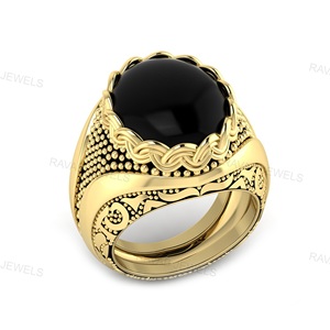 แหวนตุรกีปรับแต่งได้ขายดีที่สุดเครื่องประดับทองเหลืองคุณภาพสูงสำหรับผู้ชายของขวัญหมั้นงานแต่งงานแบบคลาสสิก - Product Image 1