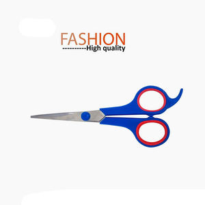 Ciseaux de barbier à poignée en plastique bleu 440C ciseaux de barbier professionnel à main gauche ciseaux de barbier pour la beauté - Product Image 5