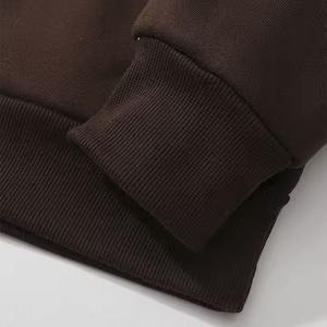 เสื้อมีฮู้ดไม่มีลายสำหรับผู้หญิงเสื้อมีฮู้ดเสื้อไม่มีลายออกแบบได้ตามต้องการ - Product Image 3