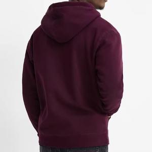 Premium 300gsm 100% Cotton Fleece Zip-up Hoodie Men Regular Fit Solid Custom Printed OEM Blank Streetwear Plain Vintage Winter - Product Image 4