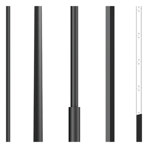 เสาไฟอลูมิเนียมอัดขึ้นรูปสำหรับทางเดินและสวนสาธารณะ - Product Image 2