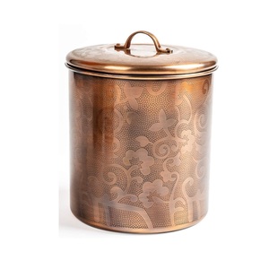 Reliable heavy duty metal canisters perfect for organizing pantry shelves storing dry foods <b>spices</b> grains and snacks - Product Image 3