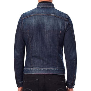 Vente en gros de vestes en jean personnalisées fabricant de streetwear veste grande taille Letterman veste d'hiver pour homme - Product Image 2