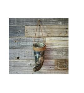 Vase à fleurs en corne de buffle antique Vase décoratif de table et de centre de table Activités de fête d'anniversaire et de dîner Vase à fleurs en corne - Product Image 6