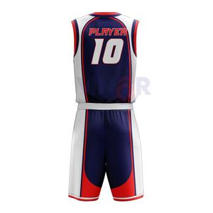 Uniforme de baloncesto de sublimación de poliéster 100% de alta calidad personalizado de secado rápido y transpirable conjunto unisex impreso Diseña tu propio equipo - Product Image 5