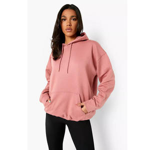 Sweats à capuche pour femmes sweats surdimensionnés pull polaire chandails hiver automne tenues vêtements de mode français Terry sweats à capuche pour femmes - Product Image 2