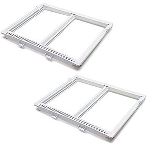 Pièces détachées pour appareils électroménagers Lifetime 240364790 Couvercle de tiroir en plastique Neuf pour réfrigérateurs et étagères de réfrigérateurs Frigidaire - Product Image 2