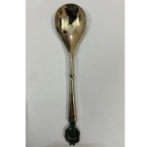 Meilleure cuillère en acier inoxydable Surface polie miroir Vaisselle élégante Meilleure vente Essentiels de cuisine modernes Style simple et durable - Product Image 2