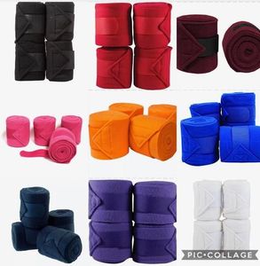 Wraps de jambe de cheval de qualité supérieure | Bandages élastiques et lavables pour le soutien et la protection des chevaux Fournisseur de pansements pour chevaux indiens - Product Image 5