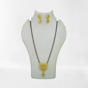 Vente en gros plaqué or formant pendentif long Mangalsutra usage quotidien finition or Mangalsutra mariage traditionnel Mangalsutra - Product Image 1