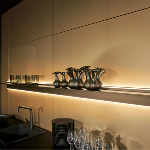 JY Project, fournisseur vietnamien personnalisé, armoires de cuisine modernes sans cadre de style européen, armoires de cuisine modulaires RTA, armoires de cuisine de luxe - Product Image 6