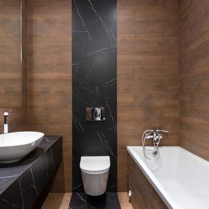 Mobile da <span class=keywords><strong>Bagno</strong></span> con Pannello in Legno, Pacchetto Personalizzato di <span class=keywords><strong>Falegnameria</strong></span> per <span class=keywords><strong>Bagno</strong></span>, Mobile e Rivestimento Murale - Product Image 1