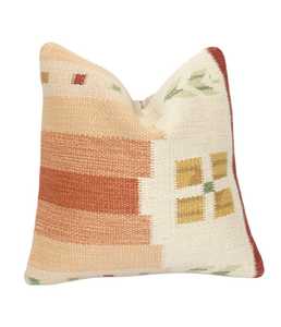 Beautiful Home Decor Handcrafted Kilim Wool Jute Pillow Covers Geometric Floral Cushion Cover Luxuriating Decorative Kelim - Product Image 5