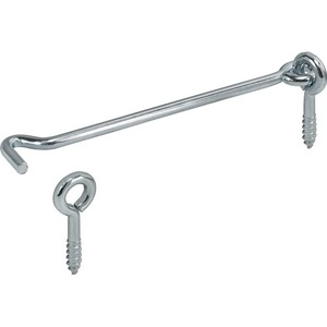 VORMANN ตะขอเกี่ยวเหล็กชุบสังกะสีสีน้ำเงินขนาด 120 มม. พร้อมรูร้อยสายแบบเกลียว แพ็ค 25 ชิ้น - Product Image 1