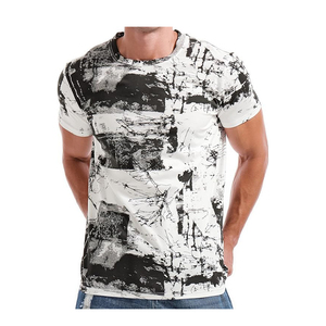 Camiseta de Hombre con Estampado por Transferencia de Calor, Corte Regular, Diseño Elegante, 100% Algodón de Punto, Nuevo Modelo - Product Image 3