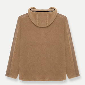 2025 High Quality 100% Cotton <b>Sherpa</b> Fleece Zipper-Up <b>Men</b> Hoodies Pakistan Made Top Trending Winter Warm <b>Hoodie</b> - Product Image 2