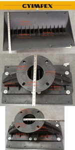 <b>engineering</b> <b>plastic</b> 2" Throat Horn Speaker High Quality Pa Tweeter Horn Speaker professional Audio Waveguide - Product Image 2