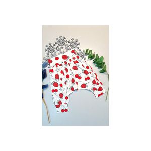 Regalo per bambini 100% retrò in cotone Shalwar ciliegia fragola con motivi Royaleks