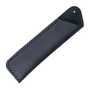 Organizador de cosméticos, estuche de lápiz de cuero genuino de gran capacidad ecológico con cremallera de logotipo personalizado para organización de almacenamiento - Product Image 3