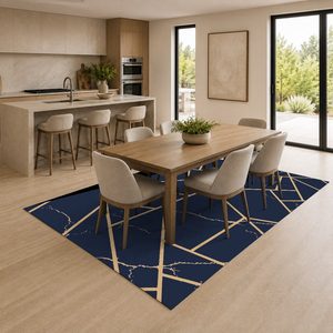 <b>RUGS</b> DEPOT LXDP-0936 Wholesale Black Charcoal Modern Vintage Digital Printed Machine Washable Chenille Area <b>Rug</b> <b>Non</b> <b>Slip</b> - Product Image 4