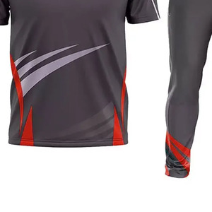 Camiseta de críquet personalizada 2025 con logotipo de equipo y impresión por sublimación de nombre, ropa de críquet al por mayor de proveedores de Pakistán - Product Image 5