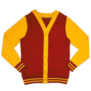 Soft cotton blend <b>cardigan</b> sweater lightweight V-neck button-down design OEM & ODM custom logo factory manufacturer - Product Image 1