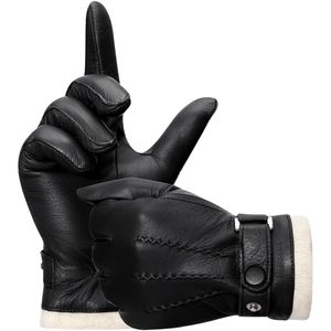 Nuevos guantes de cuero genuino cálidos para invierno de lujo para hombre, guantes de conducción para hombre, guantes de invierno de alta calidad a precio barato - Product Image 2