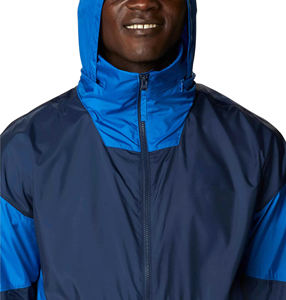 Cortavientos de poliéster ligero resistente al agua para hombre Chaquetas largas con cremallera Productos de tendencia - Product Image 5