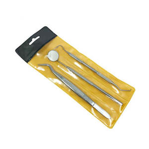 Kit de examen Dental más vendido Kit de pinzas de sonda con mango de espejo Dental inoxidable - Product Image 5