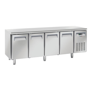 Mesa Refrigerada de 4 Puertas para Uso Doméstico o Comercial, Congelador Duradero y Eficiente - Product Image 1