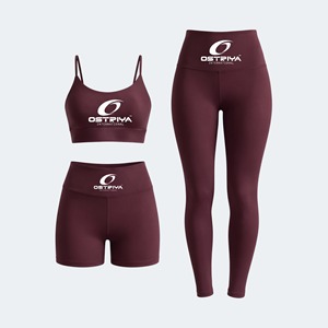 Ropa Deportiva al Por Mayor para Mujer, Ropa de Gimnasio, Fitness, Ejercicio, Ropa Deportiva sin Costuras, Conjunto de Yoga - Product Image 5