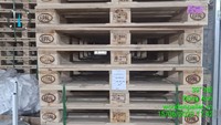 Palette simple face certifiée Euro EPAL du fournisseur vietnamien, 1200 x 800, en pin, ISPM 15, fumigation, norme d'exportation, entrée 4 directions, HLC