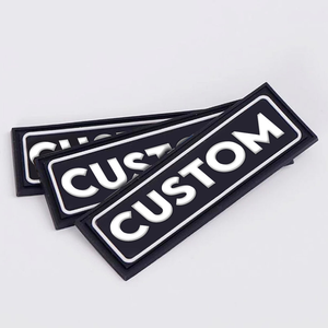 Étiquette de logo personnalisée en relief pour vêtements, vestes, sacs, chapeaux, vente en gros - Product Image 3