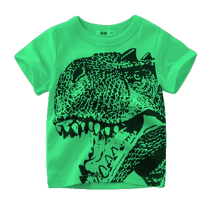 Camiseta de manga corta con cuello redondo de algodón orgánico 220 Gsm estándar de la UE para niñas y niños, apliques de PANA con pantalla gráfica personalizada Unisex - Product Image 3