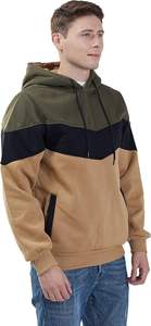 2025 hombres Casual moda Joker sublimación pulóver Sudadera con capucha mejor calidad divertido de gran tamaño transpirable diseño sólido patrón OEM - Product Image 4