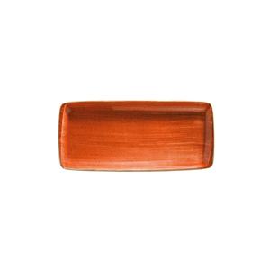 Assiette rectangulaire en plastique Bonna Terracota Moove, faite à la main, 34*16 cm, modèle ATCMOV35DT - Product Image 1