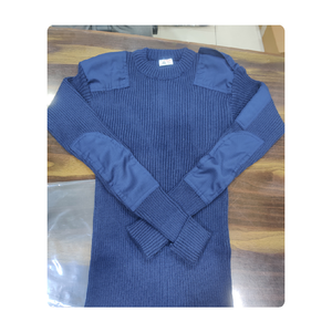 Suéter de Lana para Guardia de Seguridad, Manga Larga, Uniforme de Invierno para Hombre, Ropa de Trabajo Cómoda - Product Image 2