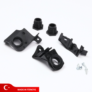 1K0998225 1K6941039 1K6941029P New Headlight Repair Kit Left for VW Golf 5 Jetta with 1 Year Warranty POM <b>Plastic</b> & Steel Screws - Product Image 1