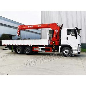 Grúa Montada en Camión ISUZU GIGA 6x4, Precio de Fábrica, Grúa Telescópica de 12 Toneladas para Camión en Venta - Product Image 5