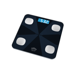 Báscula Inteligente Hoffen HO-19 con Capacidad de 180 kg, Precisión de 100 g, Pantalla LCD, 1 Año de Garantía, Vidrio Templado para Uso Doméstico - Product Image 5