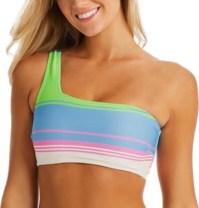 ชุดว่ายน้ำบิกินี่เปิดไหล่ข้างเดียวสำหรับผู้หญิงชุดว่ายน้ำขนาดมาตรฐานไซส์ใหญ่พิเศษออกแบบได้ตามต้องการ - Product Image 6