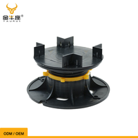 Supports de terrasse réglables TA-A Taurus pour revêtements de sol extérieurs, carreaux de porcelaine, terrasses composites, pavés, système de terrasse surélevée