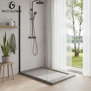 Vaso de Ducha Rectangular de Mármol Personalizable OEM BST-006A-PG, Material Acrílico y Resina, Diversas Opciones de Tamaño - Product Image 5