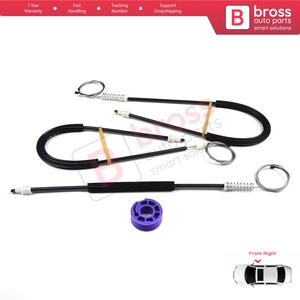 Kit de réparation de lève-vitre électrique BWR515, porte avant droite pour Toledo MK3 5P2 2004-2009 Altea 5P1 XL 5P5 5P8 5P0837462 - Product Image 2