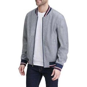 High Quality Wholesale Custom Logo <b>Men's</b> Baseball Bomber Varsity <b>Jackets</b> <b>Canvas</b> Fabric College Baseball <b>Jacket</b> For <b>Men</b> - Product Image 6