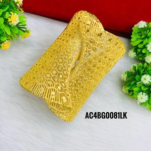 Brazalete Chapado en Oro de Un Gramo, Diseño de Joyería, Moda Femenina, Gran Venta - Product Image 4